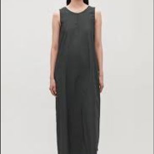 COS 10 gray balloon dress NWT